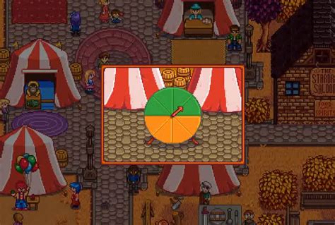 stardew valley wheel of fortune.